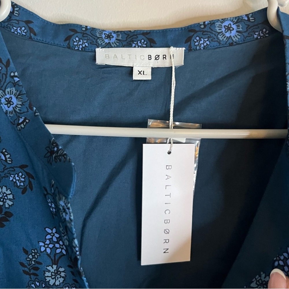 NWT Baltic Born Mira Floral Midi Dress In Deep Blue
Print Elegant 100% Cotton - Picture 6 of 8